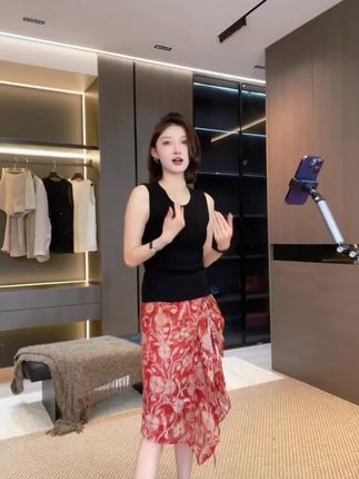 【LUMIEN 新品】基础百搭天丝羊毛短T恤 #小众设计感女装轻奢别致 #谁穿谁好看 #精致女人必备 #每日穿搭推荐 #简约搭配气质无袖针织衫
