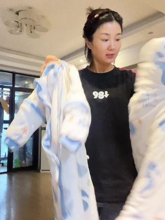 有了睡袋,再也不担心宝宝踢被子了。#睡袋 #宝宝睡袋 #防踢睡袋