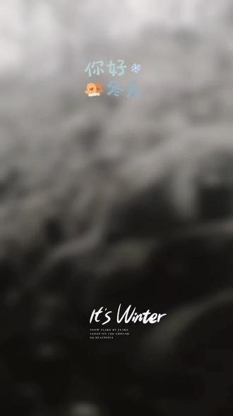 #我的家乡下雪啦 2026年的第一次雪🌨