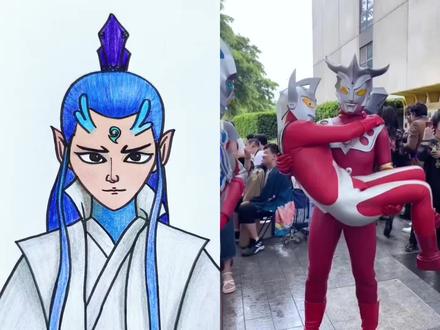 你不要走好不好#雷欧奥特曼#奥特曼儿童动画片 #奥特曼#简笔画