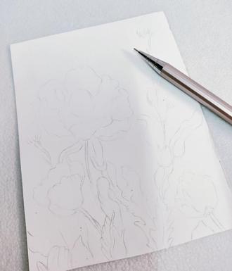 零基础学线描|15分钟画出治愈系花卉🌿
#每日一画 #线条画 #手绘 #手绘教程 #临摹学习