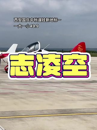 国庆中秋打卡遛娃好地方,性价比真的高#来志凌空圆航空梦 #国庆去哪玩 #遛娃好去处 #航空展 #祖国强大
