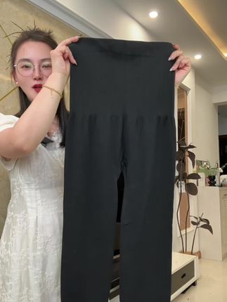 高腰收腹打底裤,可外穿可内穿,弹力大没有束缚感,主要价格真划算#打底裤 #高腰收腹 #面料柔软舒适 #反季特卖 #女士打底裤