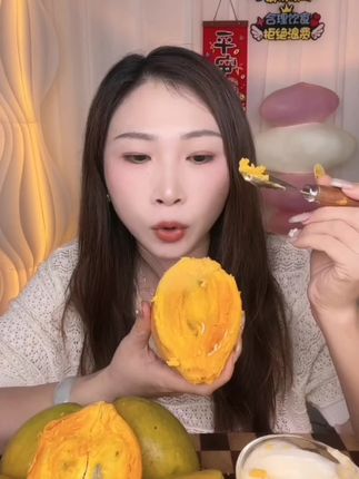 蛋黄果软糯面当季热带水果特产新鲜鸡蛋果狮子头果桃榄孕妇宝宝果#水果 #蛋黄果 #特产 #热带水果 #新鲜采摘