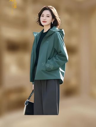 #春秋新款 #减龄显瘦穿搭 #休闲百搭 #优雅气质 #春秋外套女
