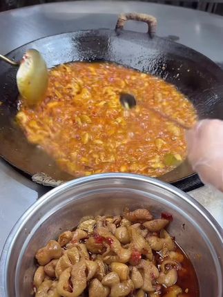 贵州香辣肥肠【贵州火锅,加热即食】即食肥肠 香辣肥肠 肥肠即食#香辣肥肠 #加热即食 #肥肠 #美食 #快来一起尝个鲜