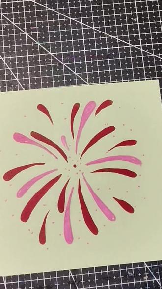 恭喜你解锁了烟花表情包#绘画教程 #画画 #零基础学画画 #简笔画 #马克笔绘画