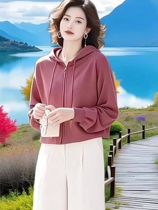 新款上衣时尚减龄洋气#好看的衣服都在这里 #谁穿谁好看不分年龄段