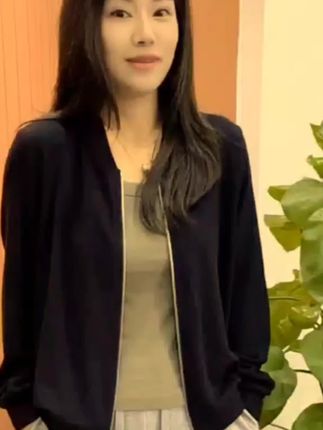 怡特美【澳绒棒球服】秋冬季休闲百搭加厚夹克长袖开衫拉链外套5209
