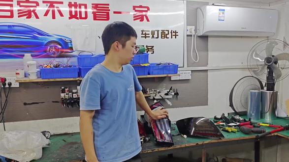 传奇M8的侧边尾灯罩难更换?缝隙难调?有技术上升,速度快得很#南宁尾灯修复 #传祺m8尾灯 #撸车日常#汽车人共创计划