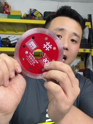 石井106红色陶瓷切割片石材开槽瓷砖刀片云石片大理石瓷砖切割片#陶瓷切割片 #石井切割片 #全瓷切割片 #瓷砖切割片不崩边 #超便宜超划算