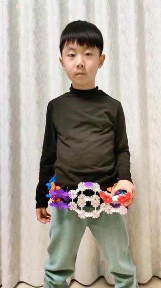 时王腰带变身器-雪花片教程❄️#真实生活分享计划#雪花片 #时王变身器 #人类幼崽的脑洞#亲子互动 @DOU+小助手