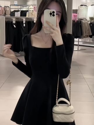 #洋气显瘦连衣裙 #收腰百搭连衣裙 #谁穿谁好看系列