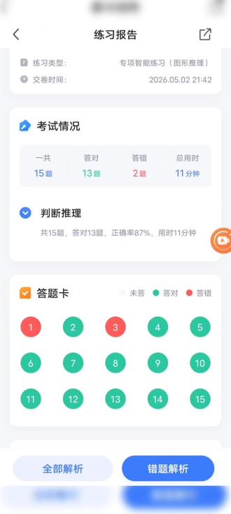 图推快速练习 图推快速练习#粉笔#图形推理