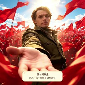 钢是在痛苦与冷却中炼成的 #钢铁是怎样炼成的 '#保尔柯察金#红星让我去战斗