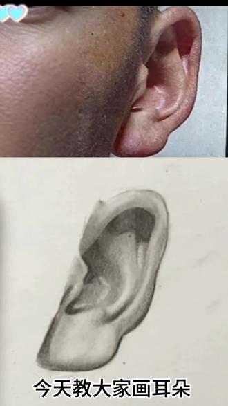 线性素描的五官刻画#画画其实很简单 #画画过程 #一学就会系列 #学会快去试试吧🔥