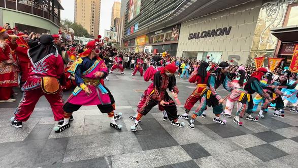 正月初三,英歌舞起!