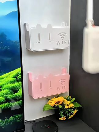去了朋友家才知道,路由器机顶盒可以上墙收纳,台面干净利落多了#路由器置物架 #快来围观 #万能的抖音 #好物推荐🔥