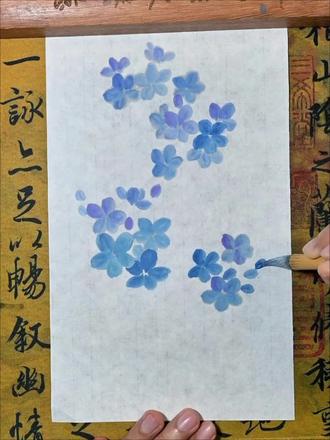 每天画一种花之 勿忘我(8/100)
#绘画 #国画 #勿忘我 #花卉 #绘画教程