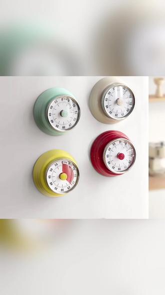 厨房必备机械计时器,把控烹饪时间,做菜更省心。
底部带磁铁,无需电池充电,一拧计时,响铃提醒,使用方便。
#厨房好物 #烹饪计时器 #机械计时器 #厨房小工具 #实用家居