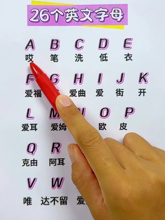 #知识分享 #每天学习一点点 #拼音#一年级#26个英文字母