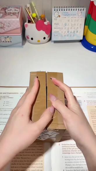手写信不是奢侈品 写信的人才是#手工diy #风琴本贺卡 #手工教程分享