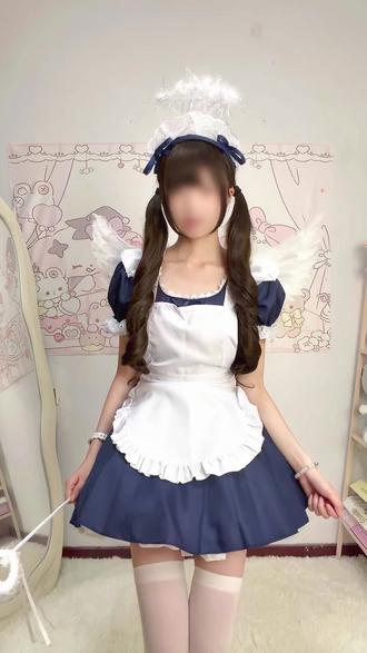 今天是超级可爱的天使女仆呀!#穿搭分享 #天使女仆
#女仆装 #测评穿搭 #服饰测评
