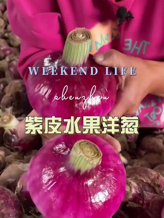 #洋葱#现挖现发 #紫皮洋葱#水果洋葱#好吃到停不下来
