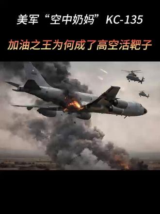 美军“空中奶妈”KC-135:加油之王为何成了空中靶子?