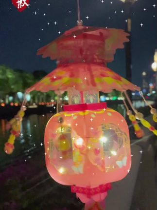 中秋节来点古风气氛吧!#宝莲灯 #花灯 #中秋节灯笼@巨量千川 @DOU+小助手