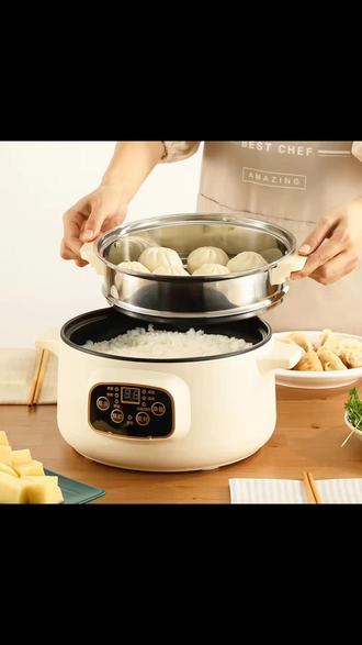 一体锅神器大容量1-2人3人家用煲汤锅电用全自动多功能快速煲 #多功能电煮锅 #家用蒸锅 #蒸煮一体锅 #宿舍电锅 #厨房好物