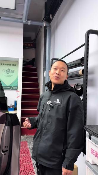 小米Yu7玻璃压条门板倒车镜拆卸教程#教程分享 #小米Yu7 #雷军 #洛阳改色膜 #改装升级