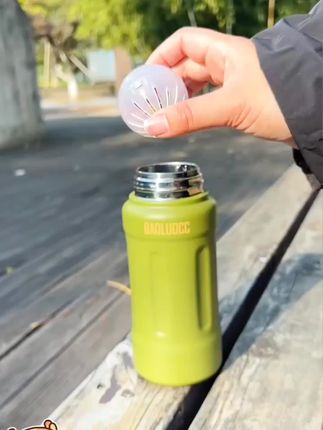 复乐316保温杯吸管大容量便携高颜值大容量学生杯