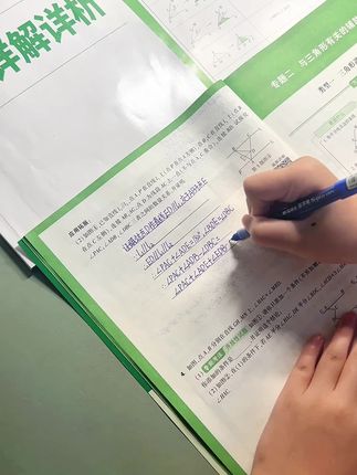 初中得数学者得天下,而数学重难点高分题都是几何题,包括很多基础题也是几何题,往往做这类题型,只要一根辅助线,立马开窍。那为什么几何辅助线不会做,看答案也不明白原理?那是没掌握技巧,推荐这本万唯初中数学几何辅助线,带例题视频讲解,拥有九大类数学几何题型。#几何辅助线 #数学压轴题