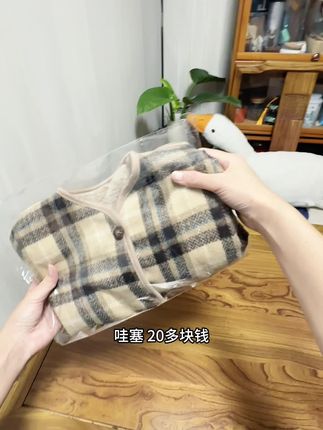 #高品质童装 #格子控 #潮童穿搭 #加绒加厚保暖 #儿童穿搭