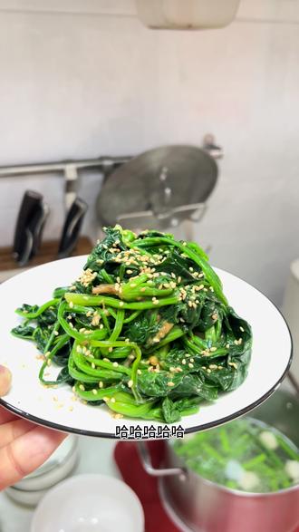 满脑子都是菠~菜~凉拌spinach真的美#抖音美食创作人 #抖音美食推荐官 #美食主理人 #papi热烈欢迎 #瞿颖