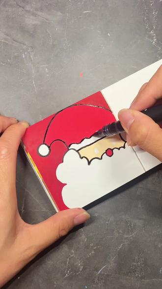 轻轻松松画个圣诞老人🧑🎄
丙烯马克笔打卡
✏️:丙烯马克笔(硬头软头都可以哦)
📒:300g水彩本(厚一点质量比较好,薄一点的也不影响)
👀:画画的喵
#创作灵感! #丙烯马克笔 #可爱简笔画 #圣诞节 #圣诞老人