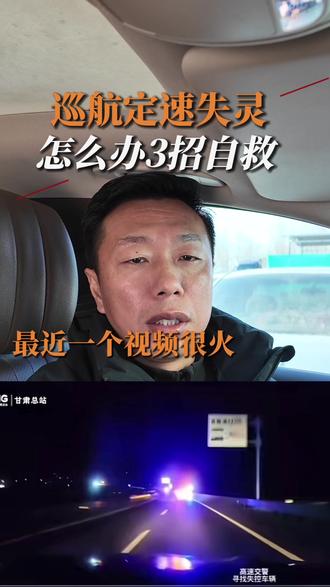 巡航定速失灵 怎么自救#安全第一 #刹车失灵