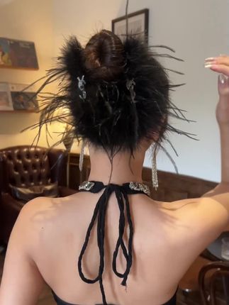 #头饰发饰 #美出高级感 #发型 #鲨鱼夹#新款上新