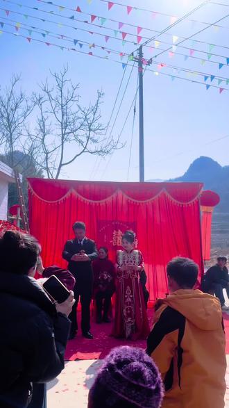 恭喜又一对新人结婚,男孩子很不错,优秀有担当#传承地方民俗文化 #湘西