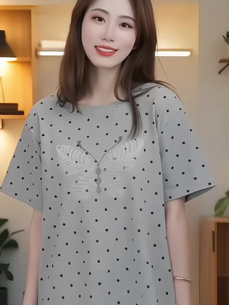 A浪莎品牌浪莎三件套睡衣女款夏季新款甜美简约休闲家居服#睡衣家居服#家居服分享#浪莎睡衣#休闲家居服#面料柔软舒适