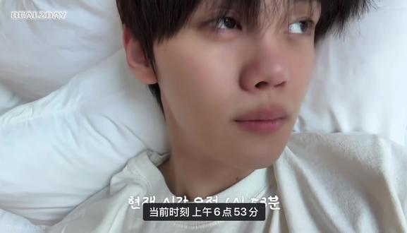看完就去睡吧!!⌛️期待下午5点!! #全世界第一的欧巴 #金奎彬 #金奎彬可爱小狗 #and2ble #and2ble出道