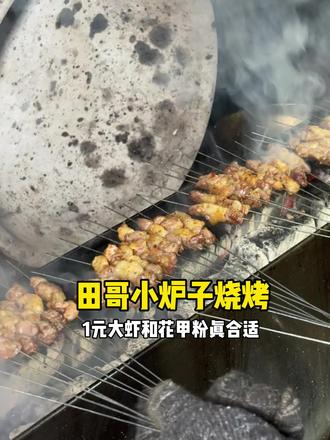 藏在居民楼下的小炉子烤串,真的值得反复来打卡!! #东北烧烤 #烟火气小店 #便宜又好 #烧烤呀撸串呀 #合适