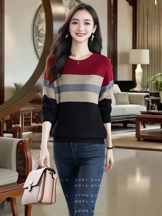 一1宽松大码拼色时尚减龄穿搭宽松时尚穿搭洋气时尚穿搭#辣妹穿搭 #街拍小姐姐穿搭秀