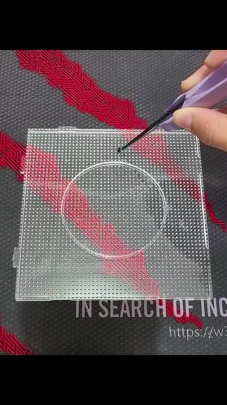 今天拼的是霓虹!!!!!#霓虹#拼豆#无畏契约#瓦 #我在抖音玩拼豆