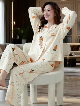 #秋季家居服 #家居服套装 #睡衣家居服 #甜美家居服 #睡衣控