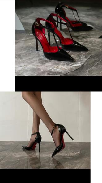 超酷设计的红底高跟鞋 #高跟鞋分享 #细跟高跟鞋 #气质单鞋 #细跟单鞋 #好看又好穿