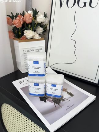 婴儿棉签耳勺二合一棉签棒新生儿消毒护理棉签螺旋头掏耳朵盒装#婴儿棉签 #棉签 #棉签棒 #护理棉签 #掏耳朵