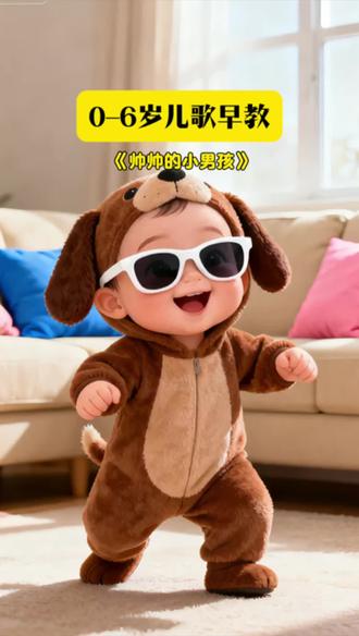 《帅帅的小男孩》#儿歌早教#早教动画 #早教启蒙 儿歌启蒙#儿歌100首最火 @抖加🔥上热门🔥dou+🔥热点宝 @抖音创作小助手 @我要上热门