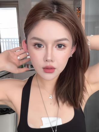 显脸小的变美小心机。#精灵耳贴#精灵耳#精灵耳贴怎么贴#头包脸#姐妹们这小东西太绝了